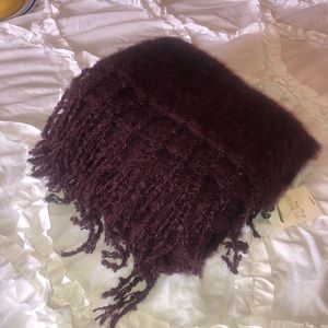 Aerie Maroon super soft scarf